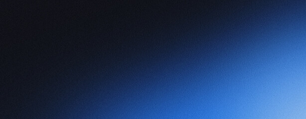 Grainy gradient transitioning from black to blue, perfect for digital art projects or as a background