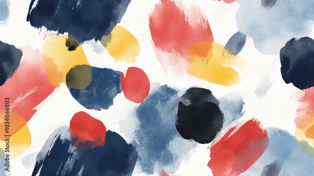 Poster abstract watercolor background pattern for banner design modern graphic texture with abstract brush 