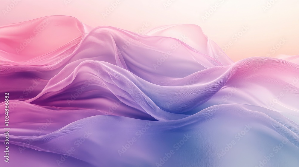 Poster Abstract backdrop with soft gradients and subtle textures creating a visually soothing composition ideal for a variety of design projects