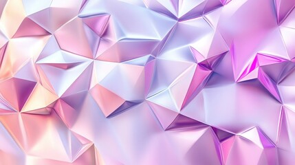 Fototapeta premium Low Poly Triangular Pattern Background