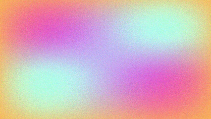 Blurred colored gradient mesh abstract background.90s, 80s retro style. Iridescent graphic template for brochure, flyer, poster design, wallpaper, mobile screen. Colorful gradient. Rainbow backdrop.