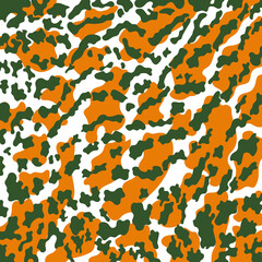 Halloween Day tiger or cheetah print pattern animal seamless. Tiger or cheetah skin abstract for printing, cutting, crafts Ideal for mugs, stickers, web, cover, home decorate and more.