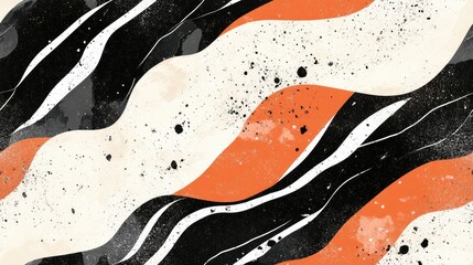 Obraz premium Ceramic pattern design featuring a marble motif abstract elements and blotting for an intriguing abstract background