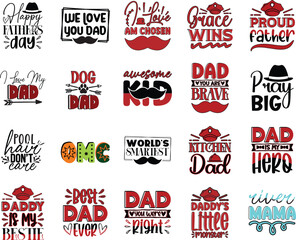 Dad SVG , Funny Dad svg Bundle