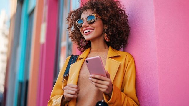 Influencers promoting affiliate products through curated content, leveraging their social media presence to drive sales and earn commissions