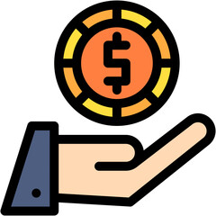 cash in hand, payment, hand giving money