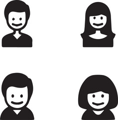 person man women vector design symbol 