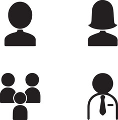 person man women vector design symbol 