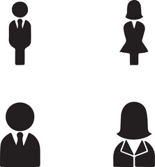 person man women vector design symbol 