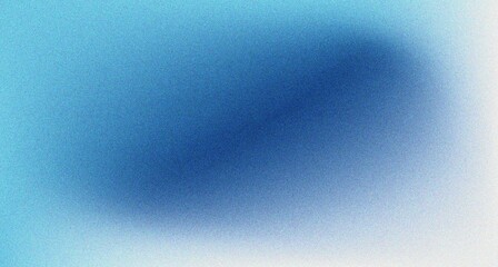 Abstract Light dark blue color gradient background, grainy texture, noise texture blur  background, abstract grain gradation blur texture