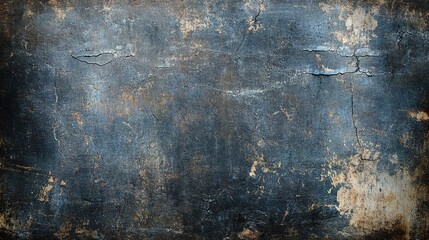 Obraz premium Textured Dark Grunge Background with Cracks and Scratches