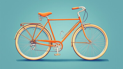 Fototapeta premium bicycle illustration
