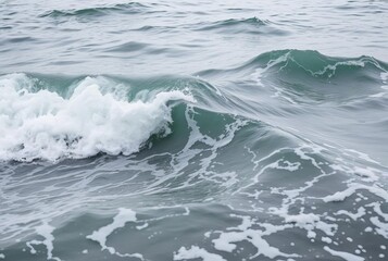 Fototapeta premium Thought Waves Mindscapes undulate as ideas ebb and flow unbound