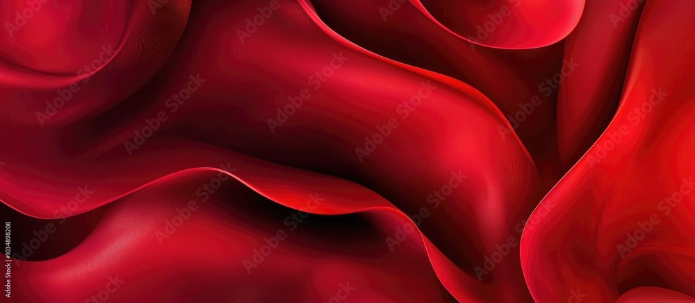 Poster red abstract gradient background