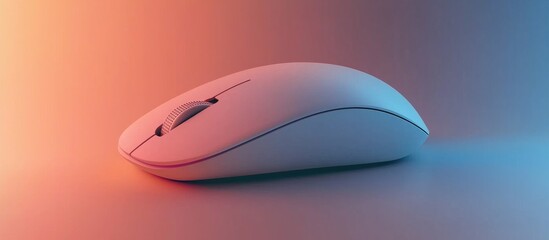 Mouse Device Represent Computer Accessory Concept Idea