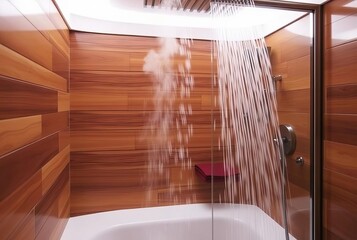 _ - A steam shower that incorporates essential oils, releasing f