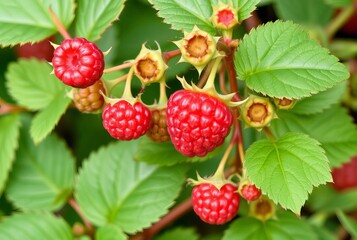 Raspberries Raspberry bush raspberry jam individual raspberry ra