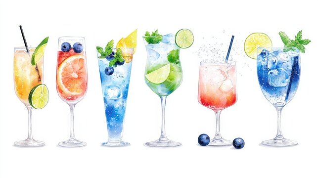 Creative Cocktail Names: A visually appealing menu showcasing the creative names of cocktails served at the banquet, enticing guests to try different drinks.