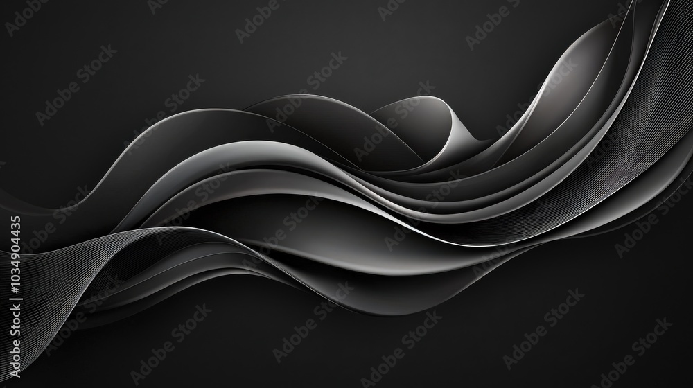 Poster professional flat black background with consistent lighting, ideal for creating high-resolution prod