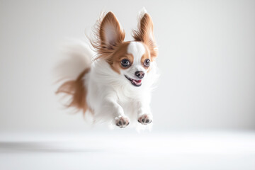 Fototapeta premium Playful Dog in Motion