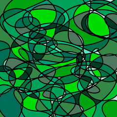abstract background with leaves