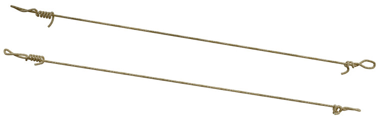 Ropes with different knots isolated on white. A detailed of rope knots, each meticulously tied and arranged. Close-up Isolated on white  background