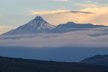 Nevado de Colima visto desde Ciudad Guzman, Jalisco