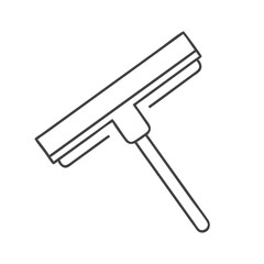 Wiper line icon vector illustration 