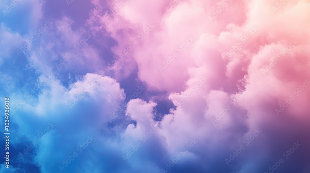 Poster soft periwinkle gradient offering a wide and versatile backdrop for creative projects