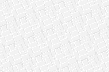 Abstract Geometric White Tile Pattern Background