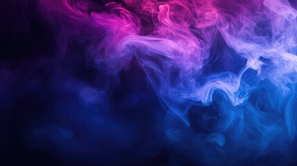 Dark background featuring shades of purple blue and violet lighting