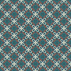 Flower Talavera Patterns. Tile Flower Pattern