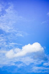 Obraz premium 大空に浮かぶ雲