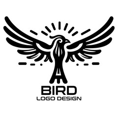 Fototapeta premium Bird Vector Logo Design