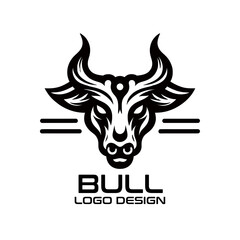 Bull Vector Logo Design