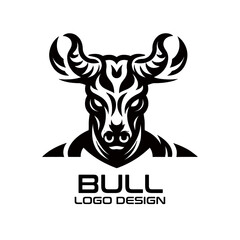 Bull Vector Logo Design