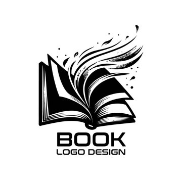 Book Vector Logo Design