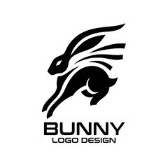 Bunny Vector Logo Design