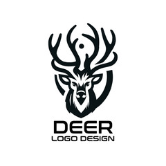 Deer Vector Logo Design