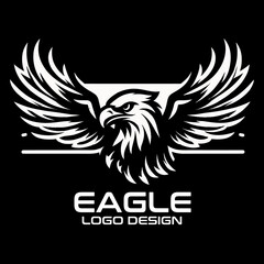 Fototapeta premium Eagle Vector Logo Design