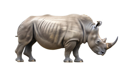 Obraz premium Powerful Rhino Portrait in High Quality