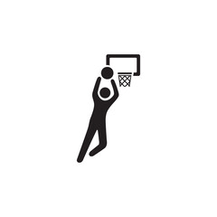 basketball icon symbol sign vector