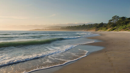 relax beach , ocean view , ocean side , wave , sand