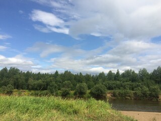 landscape with sky