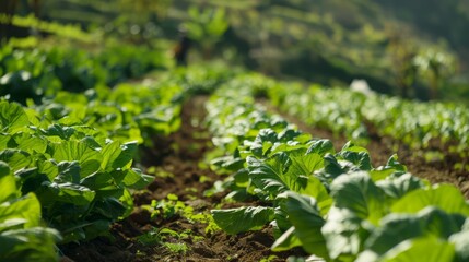 Group of Farmers Working in Organic Field
