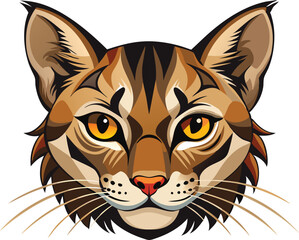 Fototapeta premium illustration of a cartoon cat.