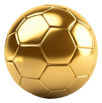 PNG A soccer ball football sports gold.