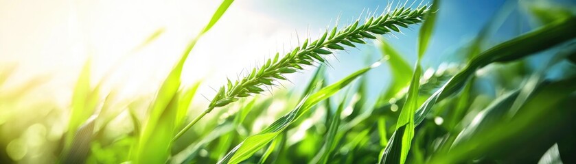 Green biofuel plant, surrounded by greenery, sustainable fuel processing