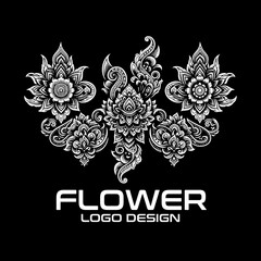 Flower Vector Logo Design