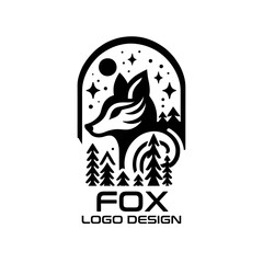 Fox Vector Logo Design